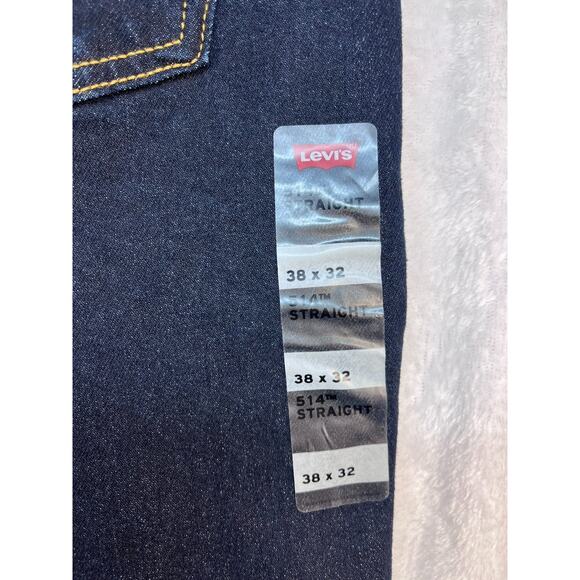Levi Strauss 514 Straight Men's Jeans Size 38x32 (0164) - Picture 3 of 11